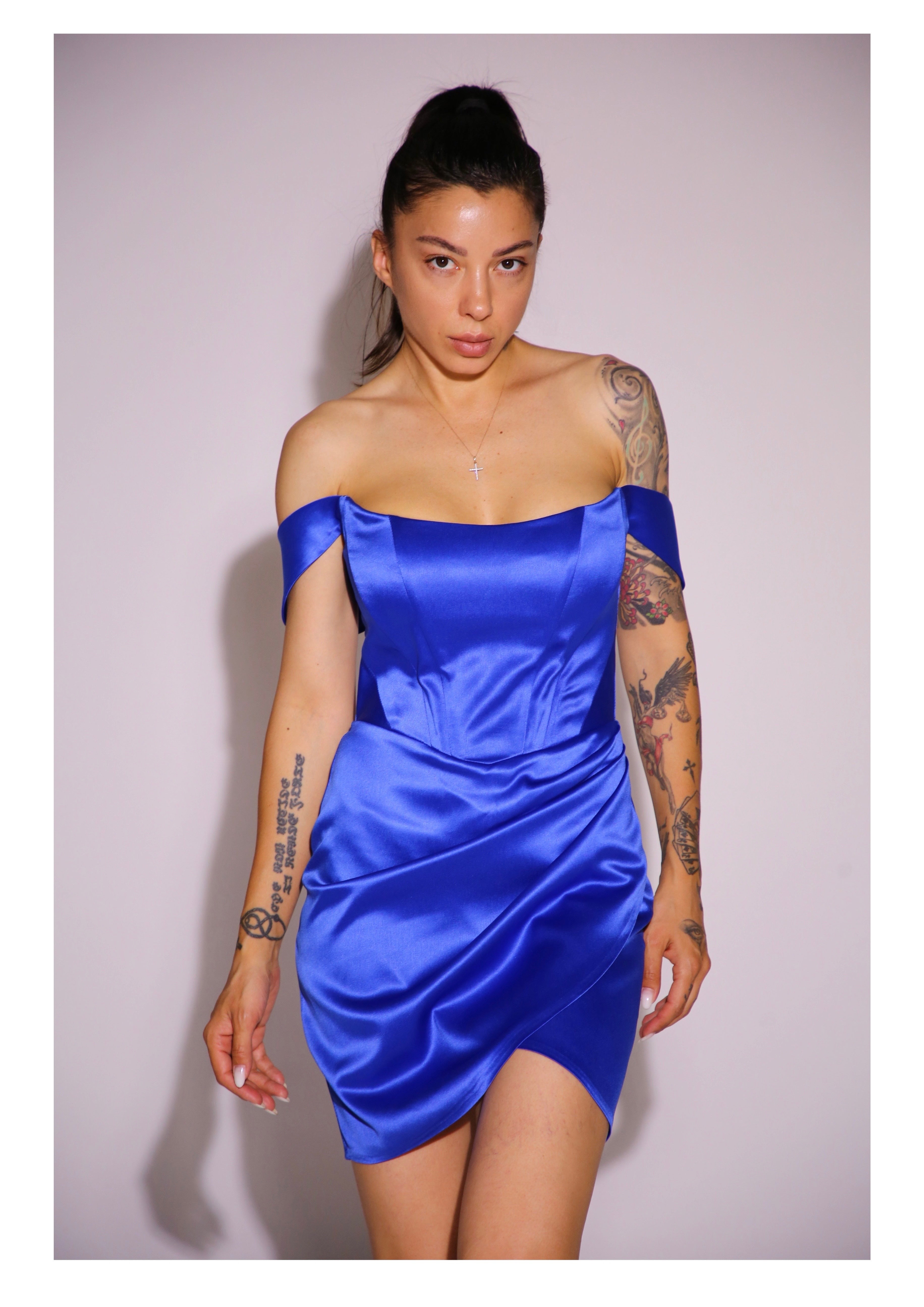 Rochie electric blue - OXFORD & STORIES